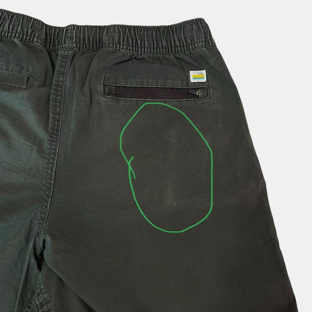 Vuori Pants Women's Large Gray Ripstop 33" Inseam Outdoor Please Read Details - Picture 7 of 16